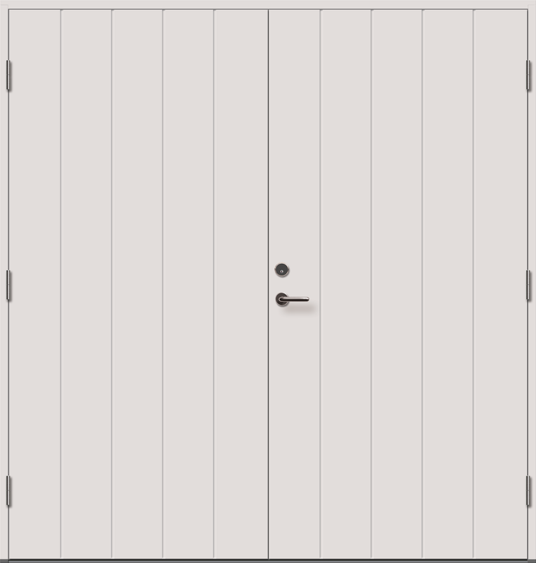 Alexia pariulko-ovi valkoinen